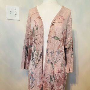 Blush pink cardigan